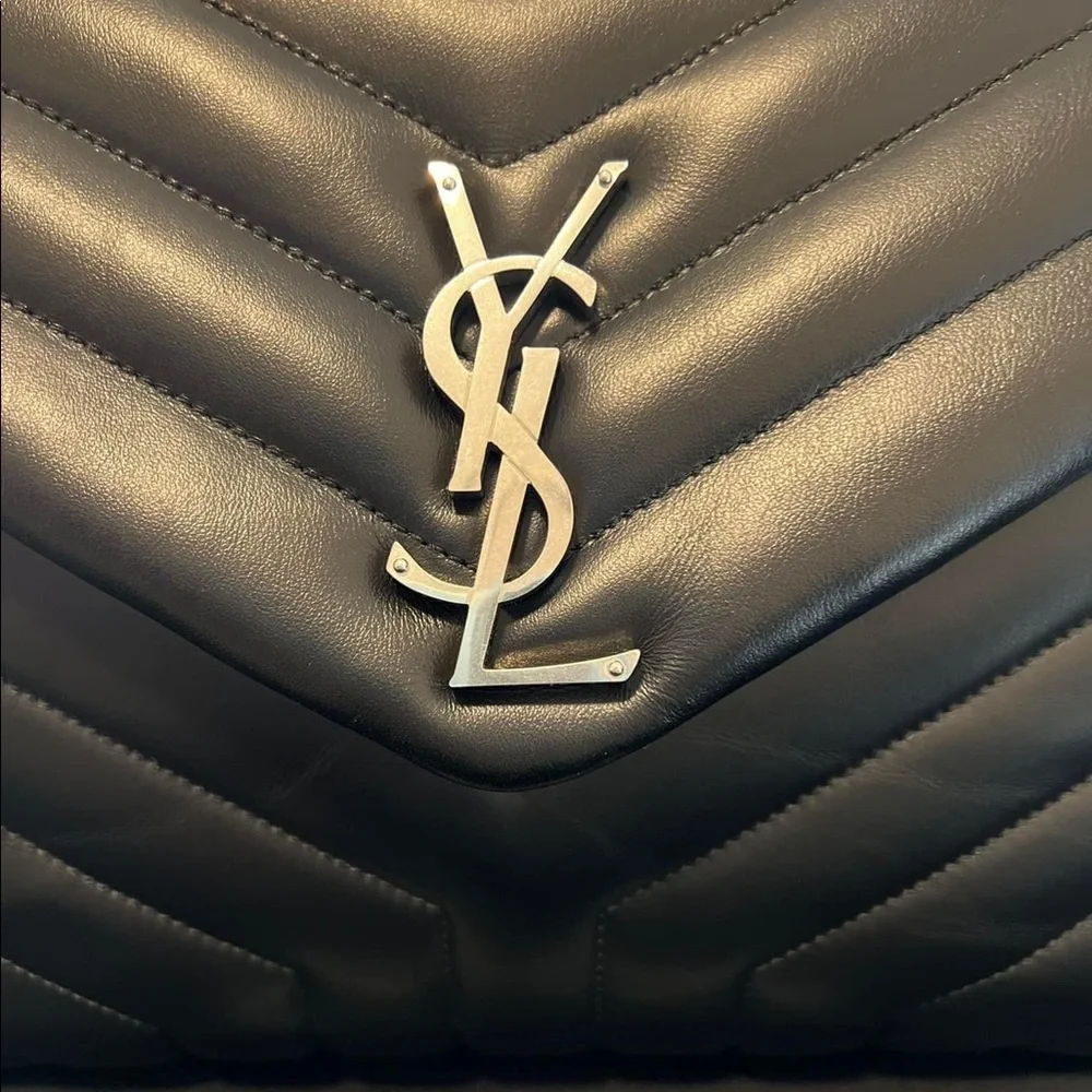 Brand new YSL Lou Lou Medium Black with Silver. - Picture 11 of 12